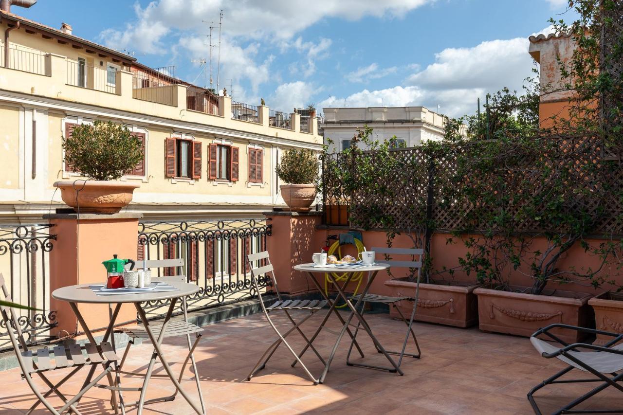 Rome As You Feel - Penthouse Apartment With Terrace On Spanish Steps エクステリア 写真