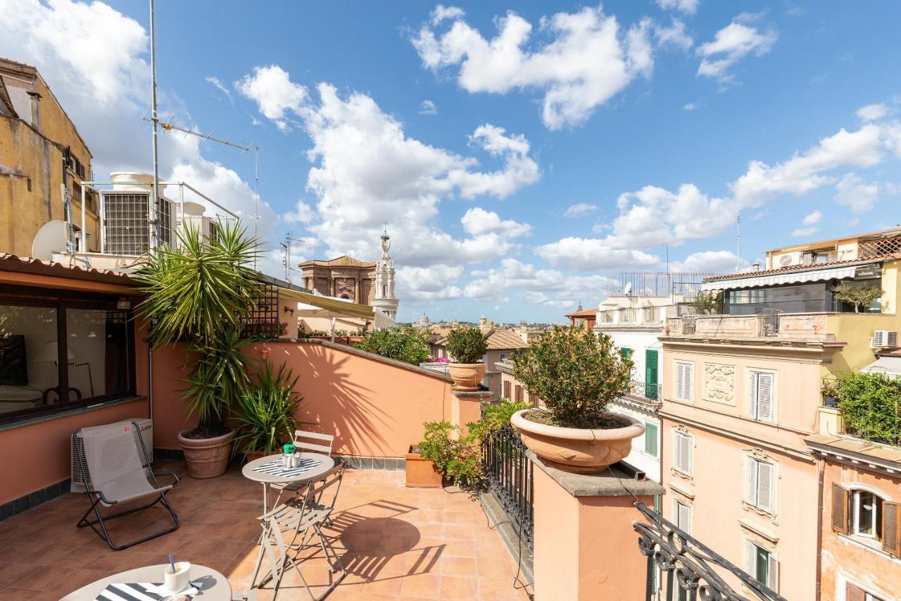 Rome As You Feel - Penthouse Apartment With Terrace On Spanish Steps エクステリア 写真